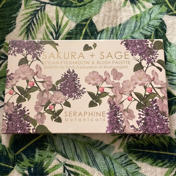 Seraphine Other - Sakura and sage vegan eye shadow palette